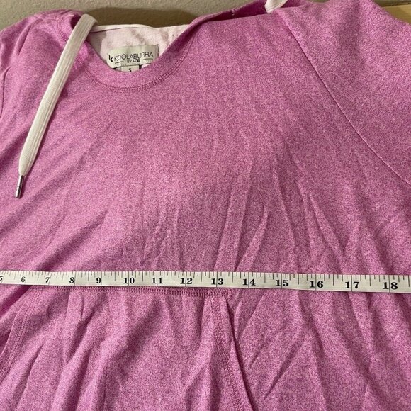 Koolaburra by UGG Light & Airy French Lounge Hoodie w/ Packets Women's Pink S - Picture 10 of 10